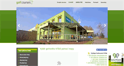 Desktop Screenshot of golfcourses.cz